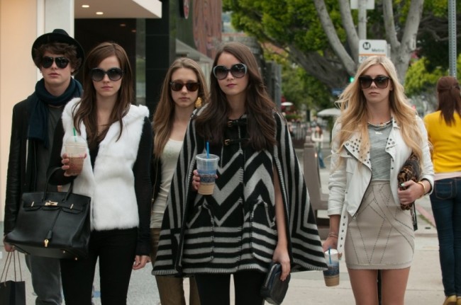 A scene from Sofia Coppola’s latest work “The Bling Ring.”   Challan