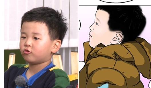 윤후(윤민수아들)
가수 윤민수의 아들 윤후를 주인공으로 한 ‘윤후 웹툰’이 화제다.