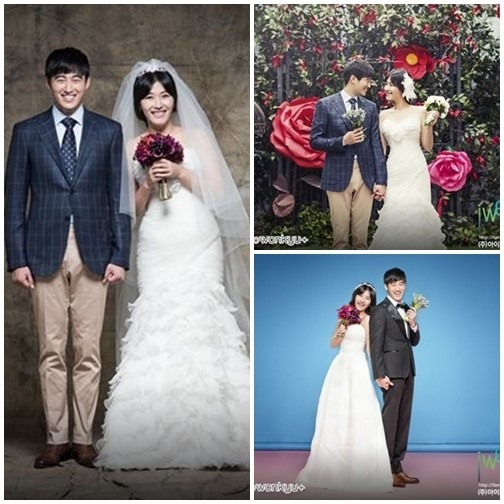 정성윤(탤런트/영화배우),김미려(가수/개그우먼)
김미려 정성윤 웨딩화보가 공개돼 화제를 모았다.