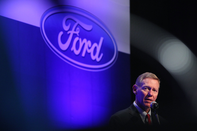 Ford CEO Alan Mulally   Bloomberg