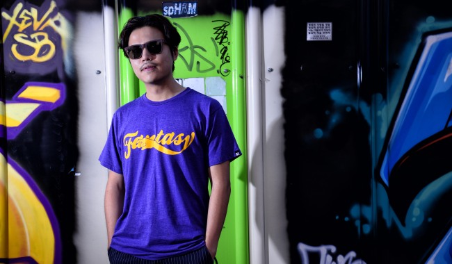 Hip-hop artist Zizo.   Park Hae-mook/The Korea Herald