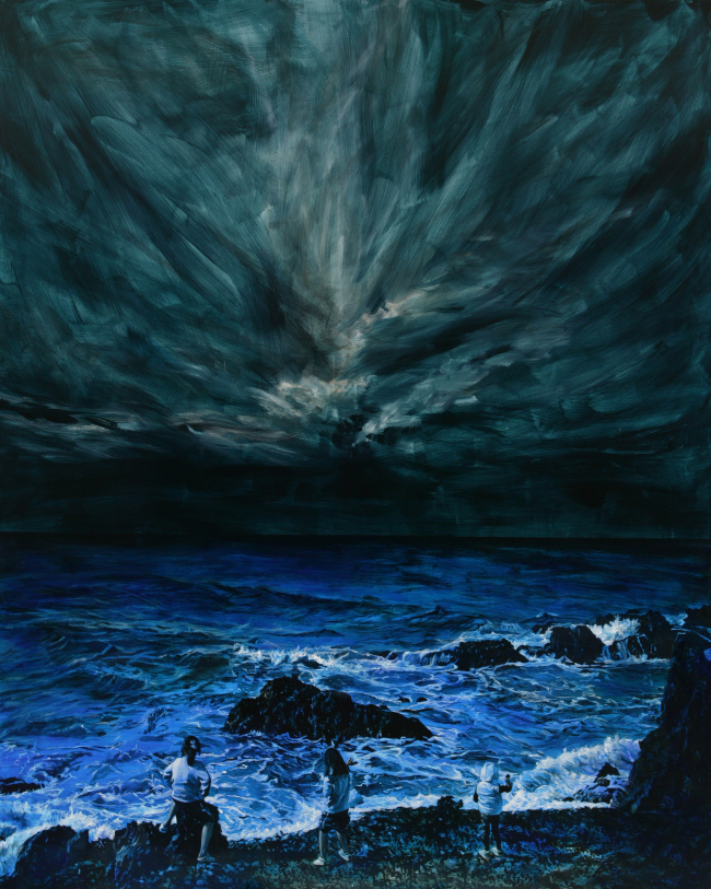 “Stone Skipping,” 2012 by Kong Sung-hun.   MMCA