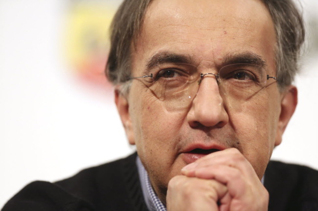 Fiat SpA CEO Sergio Marchionne.   Bloomberg
