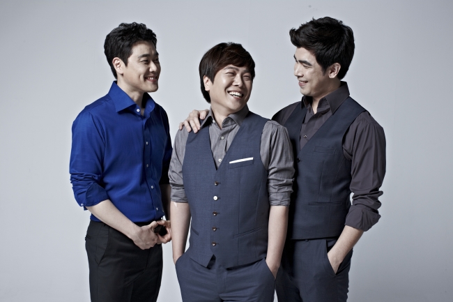From left: Park Ji-min, Aldo Heo and Joseph Lim of Rottini (Credia)