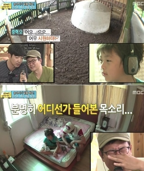 이종혁(영화배우/탤런트),김성주(MC/전아나운서),성준(화제인물),성동일(탤런트/영화배우)
배우 성동일 아들 성준이의 몰래카메라가 실패했다.