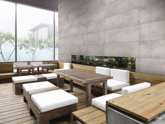 동화자연마루의 동화디자인월은 HDF(High Density Fiber : 고밀도 목질 섬유판)에 특수 코팅 처리를 해 강도를 높이고, 여기에 고급스러운 모양지를 입혀 디자인 감각까지 더한 신개념 나무 벽재이다.