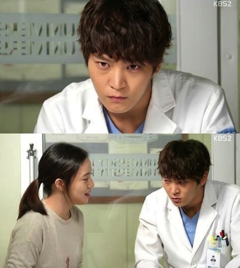 문채원(탤런트/영화배우),주원(문준원/탤런트/뮤지컬배우)
24일 전파를 탄 KBS 2TV 월화드라마 ‘굿닥터’에서는 주원은 ‘묻지마 살인’의 범인이 병원에 나타나자 ‘영화 아저씨의 원빈’으로 변했다.