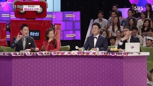 신동엽(좌부터/MC/개그맨),김희선(탤런트/영화배우),김구라(김현동/MC/개그맨),봉태규(영화배우/탤런트)
SBS가 가을 개편을 맞아 예능 프로그램 ‘화신’을 폐지하는 등 대대적인 개편에 나설 전망이다.