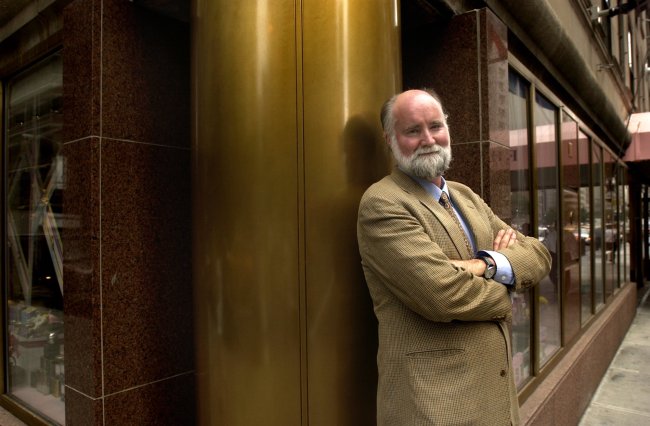 Author Nicholson Baker is photographed in New York City in 2004. (MCT)