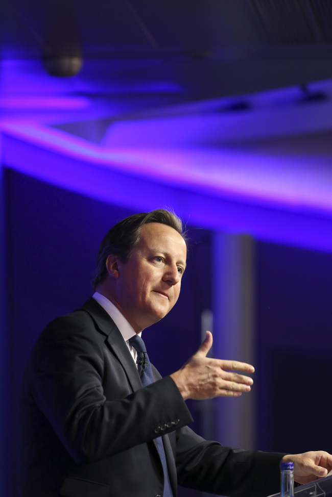 U.K. Prime Minister David Cameron    (Bloomberg)