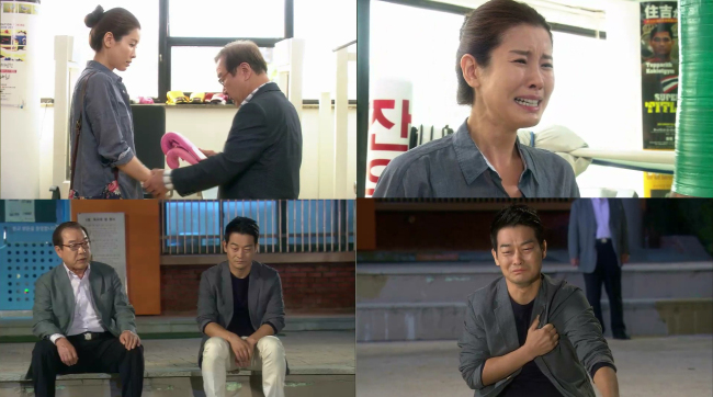 이태란(좌부터/탤런트/영화배우),장용(탤런트/영화배우),조성하(탤런트/영화배우)
KBS 주말극 ‘왕가네 식구들’은 문영남 작가의 전작들과 공통점이 한 가지 있다. 시청자를 울화통 터지게 만드는 캐릭터를 만들어내는 것이다. ‘왕가네’에서는 왕수박(오현경)이다. 남편 고민중(조성하)은 잘 나가던 사업체가 하루아침에 망해 택배로 재기를 노리며 힘들게 살고 있지만, 왕수박은 외제 유모차를 구입하고 백화점을 돌아다니며 화려한 생활을 멈추지 않는다.