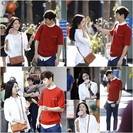 박신혜(좌부터/탤런트/영화배우),강민혁(가수/탤런트/CNBLUE)
배우 박신혜와 씨엔블루 멤버 강민혁의 막대사탕 데이트가 포착됐다.