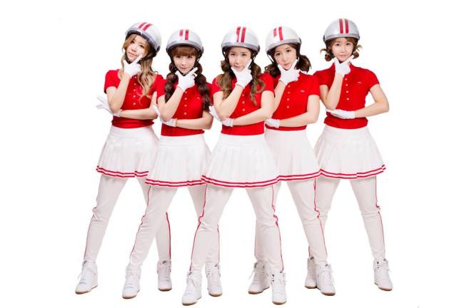 Crayon Pop.   (Chrome Entertainment)