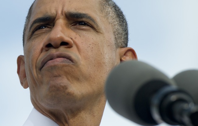 버락오바마(BarackObama/정치인/미국대통령)
U.S. President Barack Obama speaks on the government shutdown in Rockville, Maryland, Thursday.   (AFP-Yonhap News)