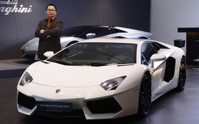 Lee Dong-hoon, managing director of Lamborghini Seoul    (Park Hae-mook/The Korea Herald)