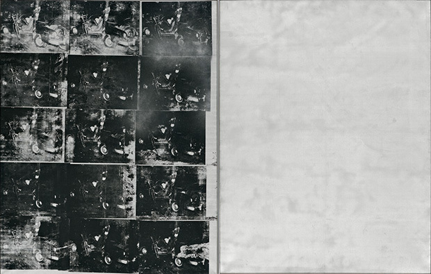 “Silver Car Crash (Double Disaster)” by Andy Warhol.   Sotheby’s