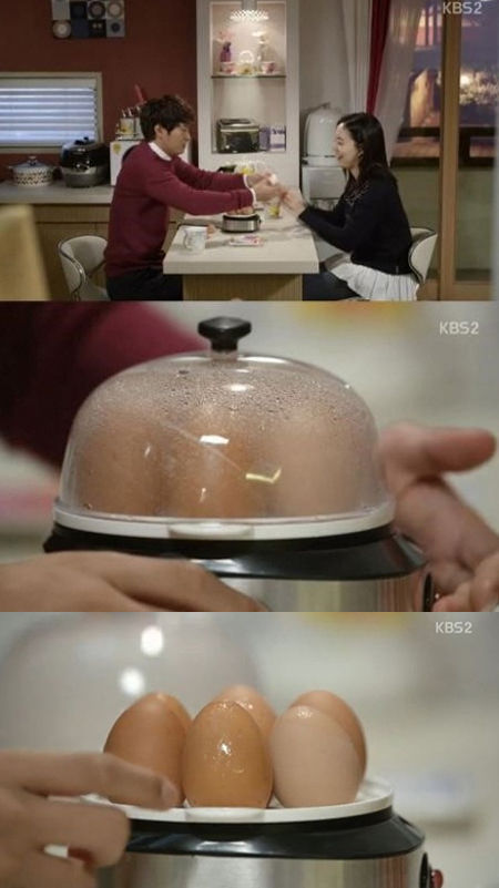 굿닥터’에 등장한 계란 삶는 기계가 화제를 모으고 있다