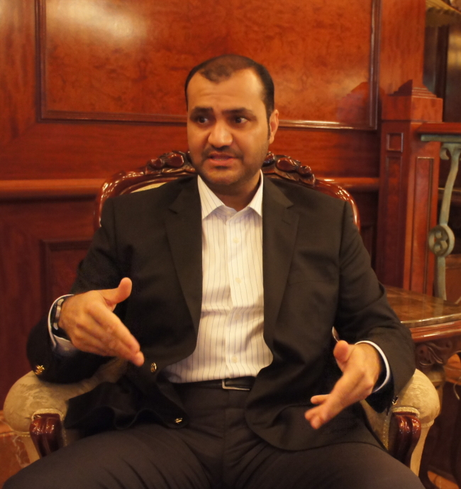 Mahmood Al Hashemi, general manager of the Ajman Free Zone Authority, in the United Arab Emirates