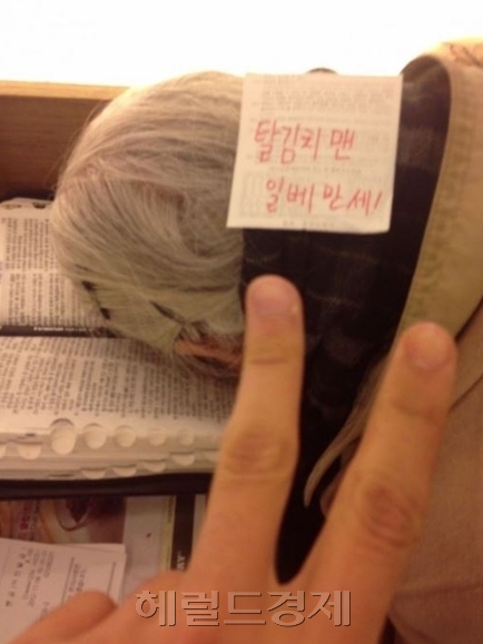 극단적이고 선정적인 표현과 폐륜 논란으로 비난을 받고 있는 일간베스트저장소(일베) 한 회원이 ‘맥도날드 할머니’를 조롱해 비난을 받고 있다.