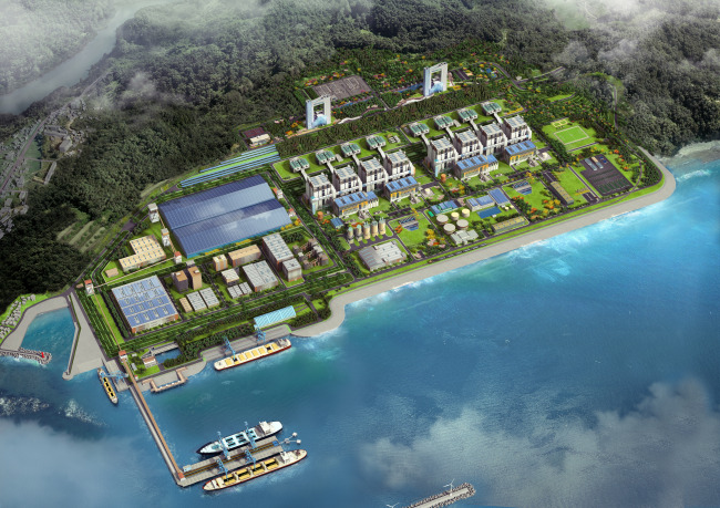 An image of Samcheok Green Power Plant Complex under development by KOSPO (KOSPO)