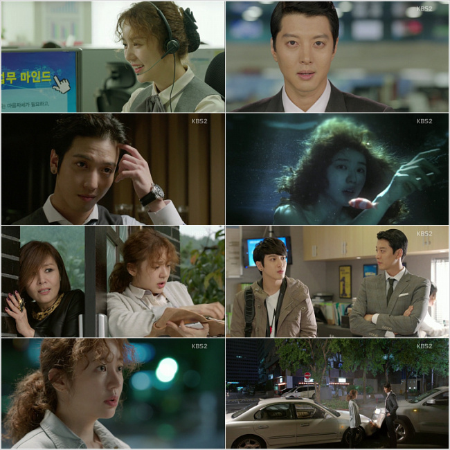 윤은혜(위부터/탤런트/영화배우),이동건(탤런트/가수),정용화(가수/탤런트/CNBLUE)
미래에서 온 내가 나를 찾아왔다. “설마”라는 생각이 들기도 전 “미친 아줌마?”라는 생각이 먼저 찾아왔다. ‘미래의 운명’을 바꾸기 위한 주인공 나미래의 고군분투기 ‘미래의 선택’이 첫방송됐다. 시청률은 다소 아쉽다. 월화 안방 왕좌를 지켰던 전작 ‘굿닥터’의 반토막 수준이다.