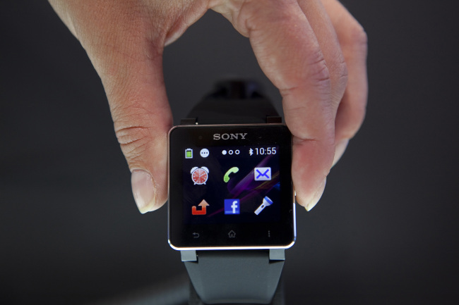 Sony’s SmartWatch 2.   Bloomberg
