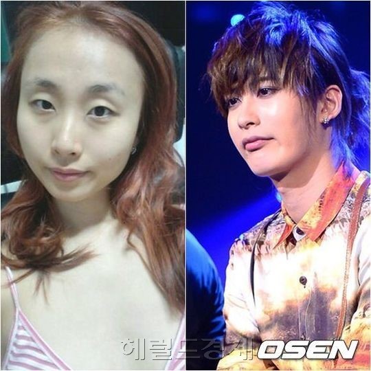 이유린(좌부터/리나/연극배우),재효(안재효/가수/블락비)
성인연극 배우로 활동하고 있는 이유린의 성희롱 발언에 파문이 일고 있다.