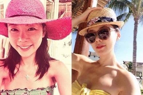 안선영(탤런트/전개그우먼)
안선영이 신혼여행 사진을 공개해 화제를 모았다.
