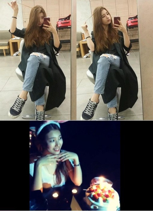 수지(배수지/가수/미쓰에이)
가수 겸 배우 수지가 거울 셀카를 공개해 눈길을 끌었다.