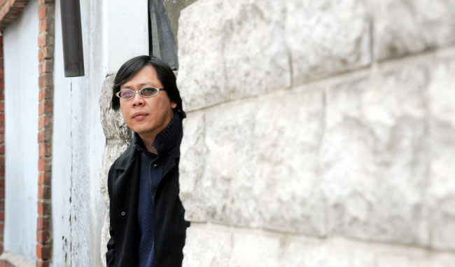 Media artist and filmmaker Park Chan-kyong.   Ahn Hoon/The Korea Herald