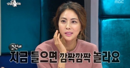 박지윤(가수/탤런트)
가수 박지윤이 히트곡 ‘성인식’에 얽힌 비화를 공개해 눈길을 끌었다.
　