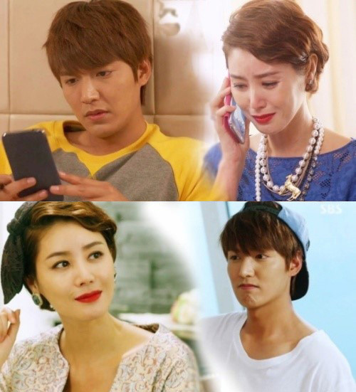 이민호(좌부터/탤런트/영화배우),김성령(탤런트/미스코리아)
드라마에서 모자 관계로 나오는 배우 김성령과 이민호의 ‘닮은꼴 안구정화 미모’가 화제다.