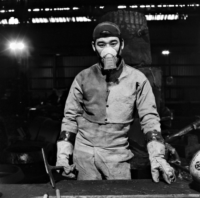 “Worker,” 1995.   Seoul Photo Festival