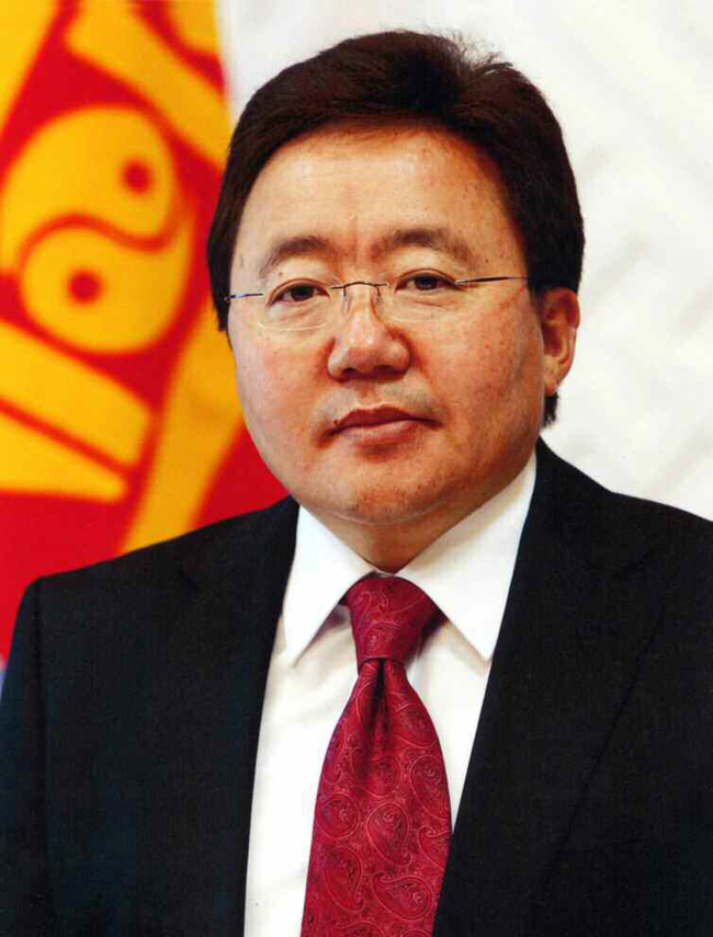 Mongolian President Tsakhia Elbegdorj.   Yonhap News