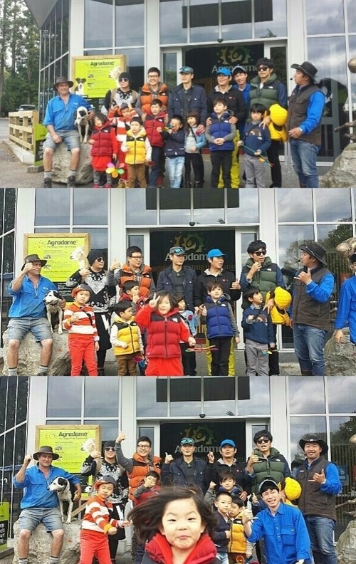 MBC ‘아빠 어디가’의 다섯 아빠와 아이들이 뉴질랜드에서 포착돼 시청자들의 기대감을 높였다.