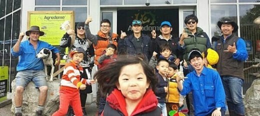 MBC ‘아빠 어디가’의 다섯 아빠와 아이들이 뉴질랜드에서 포착돼 시청자들의 기대감을 높였다.