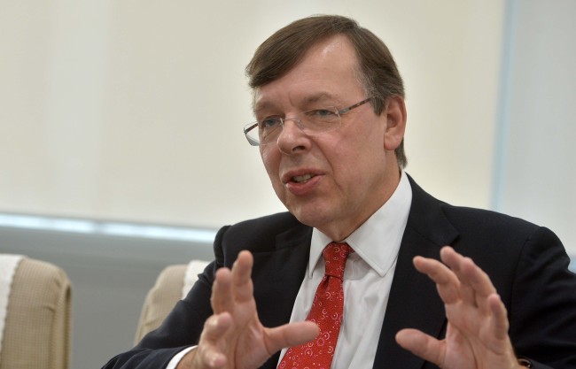 David Thomlinson, Accenture’s chief geographic strategy & operations officer.   Lee Sang-sub/The Korea Herald