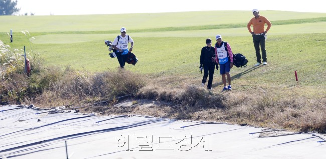 올시즌 마지막 KPGA 대회인 '헤럴드 KYJ 투어챔피언십'이 29일 오전 제주 서귀포시 롯데스카이힐 골프장 힐ㆍ오션 코스(파72ㆍ7228야드)에서 열린 가운데 1라운드 경기스케치 [제주=박해묵 기자/mook@heraldcorp.com]
올시즌 마지막 KPGA 대회인 '헤럴드 KYJ 투어챔피언십'이 29일 오전 제주 서귀포시 롯데스카이힐 골프장 힐ㆍ오션 코스(파72ㆍ7228야드)에서 열린 가운데 1라운드 경기스케치 [제주=박해묵 기자/mook@heraldcorp.com]
올시즌 마지막 KPGA 대회인 '헤럴드 KYJ 투어챔피언십'이 29일 오전 제주 서귀포시 롯데스카이힐 골프장 힐ㆍ오션 코스(파72ㆍ7228야드)에서 열린 가운데 1라운드 경기스케치 [제주=박해묵 기자/mook@heraldcorp.com]