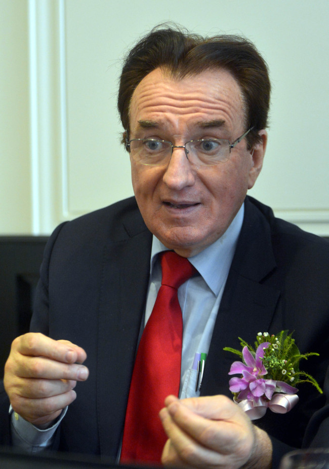 Louis Le Duff, chairman of Group Le Duff   Kim Myung-sub/The Korea Herald