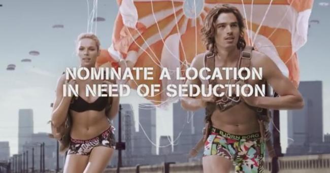 A screengrab from the promotional video of “Bjorn Borg Says JA! to Weapons of Mass Seduction.”   Bjorn Borg homepage