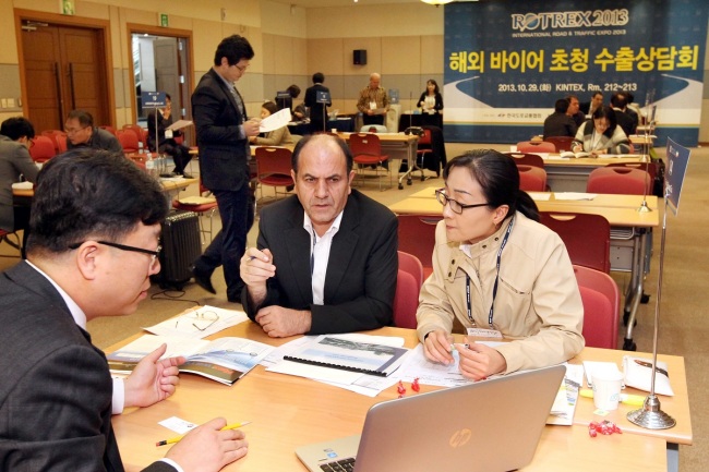 2013 국제도로교통박람회서 수출 계약 250건 성사