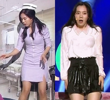 김나희(개그우먼)
개그우먼 김나희의 간호사 변신이 온라인을 뜨겁게 달구고 있다.