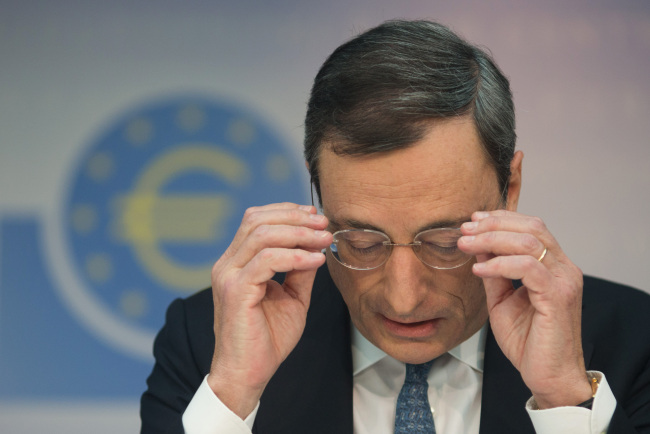 Mario Draghi, president of the European Central Bank.   Bloomberg