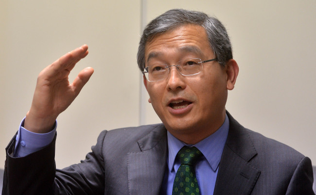 Shin Boo-nam, ambassador for climate change   Lee Sang-sub/The Korea Herald