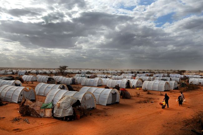 A refugee camp in Somalia, one of the origin countries of asylum seekers in Korea.   hikrcn/123rf