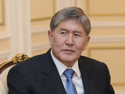 President of Kyrgyzstan Almazbek Atambaev