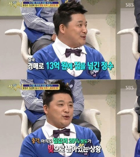윤정수(개그맨)
개그맨 윤정수가 파산 신청을 한 것으로 전해져 안타까움을 사고 있다.