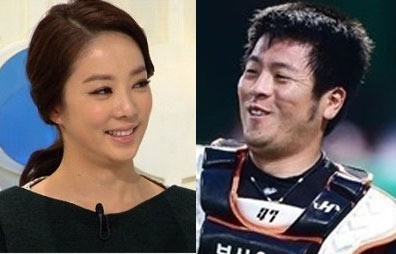 박은영(좌부터/아나운서/KBS),강민호(야구선수/롯데자이언츠포수)
박은영 KBS 아나운서가 프로야구 선수 강민호(롯데)에게 미안한 마음을 전했다.