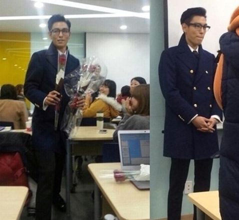 탑(최승현/가수/영화배우/빅뱅/GD&TOP)
서울의 한 여대에서 포착된 빅뱅 탑의 사진이 화제다.