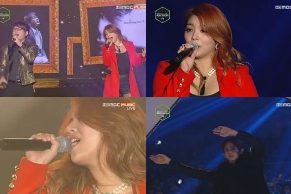 에일리(이예진/가수)
가수 에일리(24·이예진)가 누드 사진 유출의 아픔을 잊고 당당하게 무대에 올라 자신을 응원해 준 팬들에게 고개 숙여 인사했다.